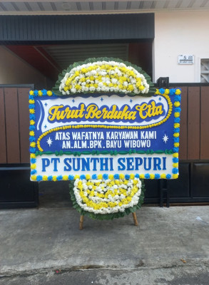 Papan Bunga Duka di Kuala Behe